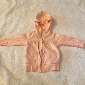Carter’s Girl Zip Up Hoodie Jacket Size 6m